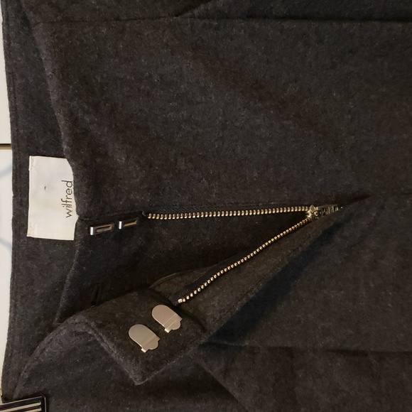 Wilfred Chambery Wool Cashmere Cropped Dress Pants Women's 0 - Picture 4 of 9